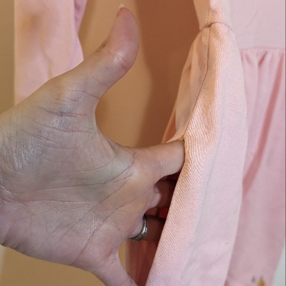 Hanna Andersson 12 Days of Christmas Pink Long Sleeve Dress Girls Size 12 - Picture 8 of 10